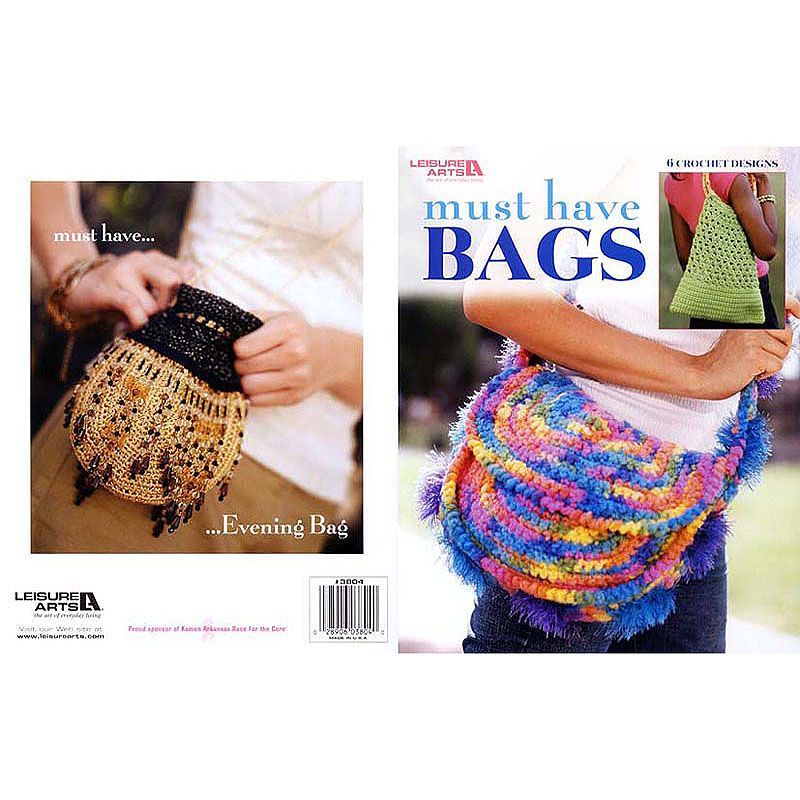 Leisure Arts Must Have Handbags Crochet BK