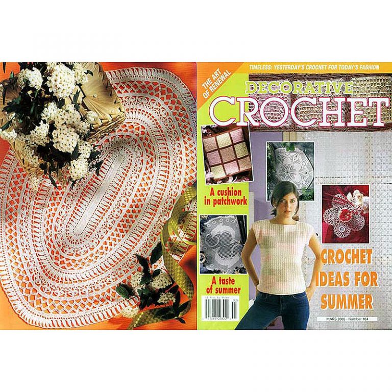 Decorative Crochet Magazine Issue 104 Crochet Australia