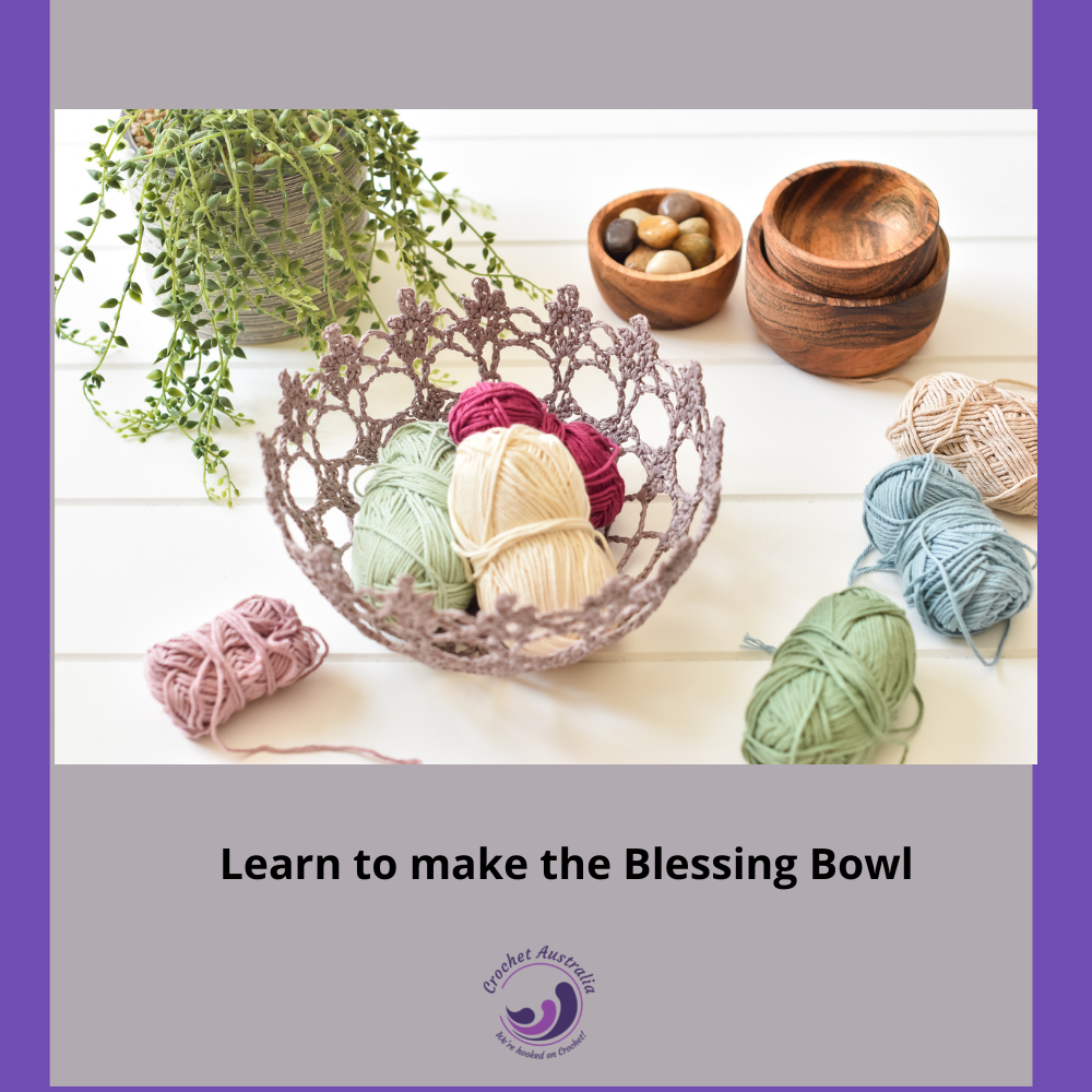 crochet blessing bowl
