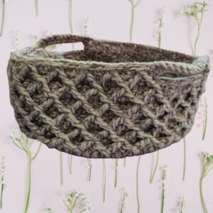 basket using two strands