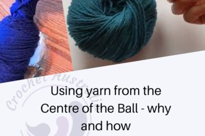 Using yarn from the Centre of the Ball – why and how