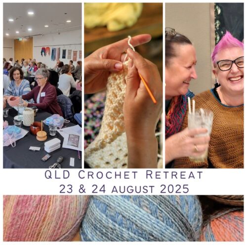 crochet retreat 2025 qld