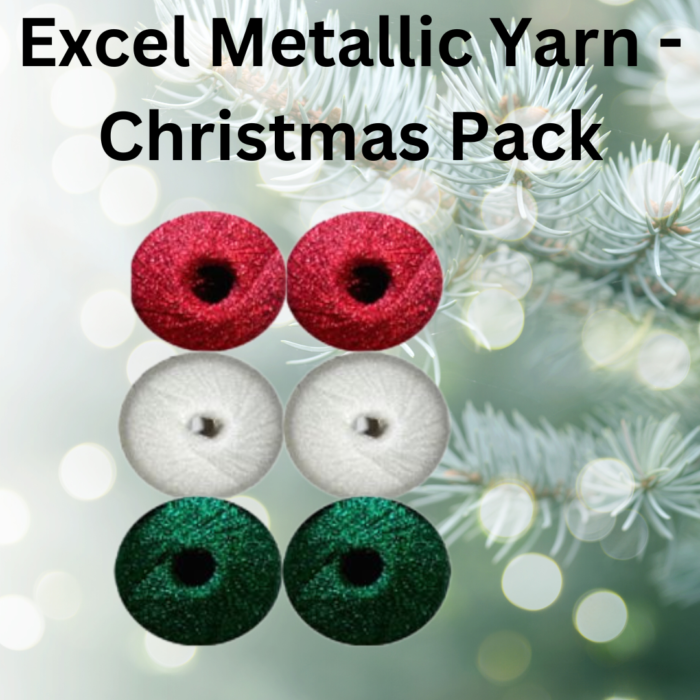 Excel Metallic Yarn - Christmas Pack