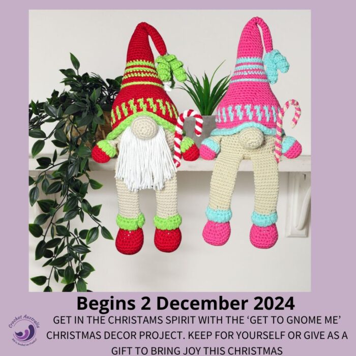 crochet a christmas gnome class